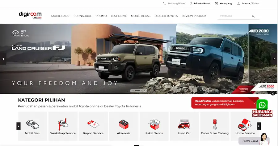 Auto2000 Website Preview