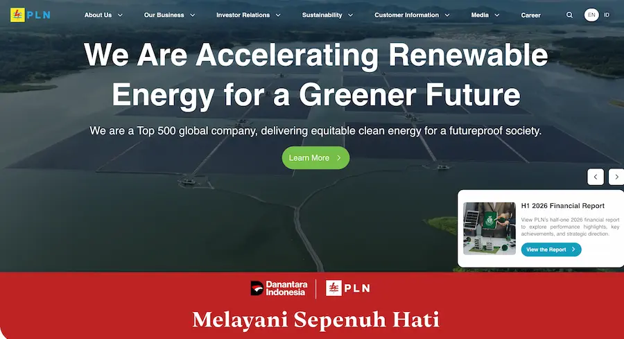 PLN Website Preview
